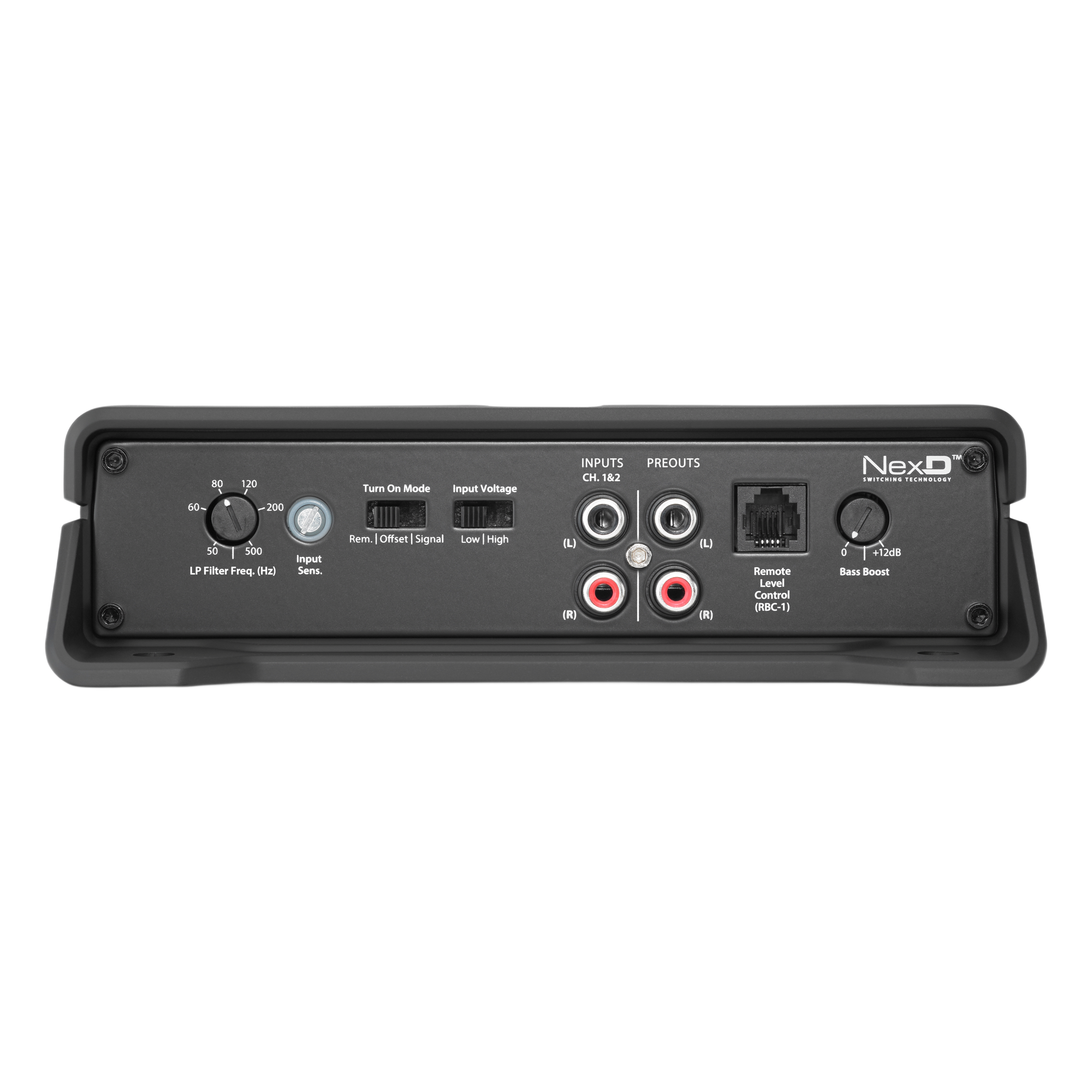Amplificador Monobloque / 500 W RMS / Clase D / Respuesta 20 Hz a 20 kHz / Control Remoto de Nivel / Bajo Perfil — JL AUDIO · SKU 10-03185-00