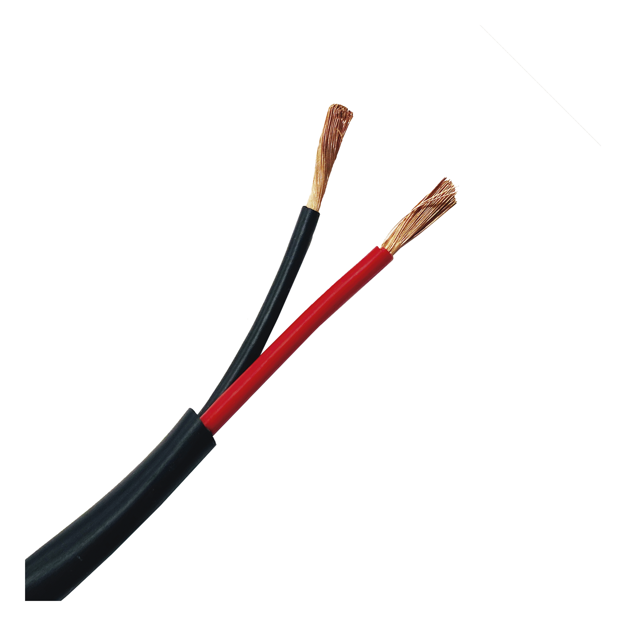 Bobina de 152 Metros (500 Pies) / 12AWG 2 Conductores / Cable Profesional de ALTA FIDELIDAD 100% Cobre / Exterior / Direct Burial / Color Negro / Para Aplicaciones de Audio, Control de Acceso y Automatización