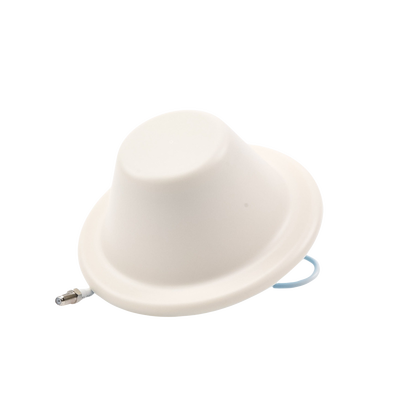 Antena Tipo Domo| 698-960/1710-2700 MHz, 2/4 dB | 75 Ohm, con conector F Hembra.