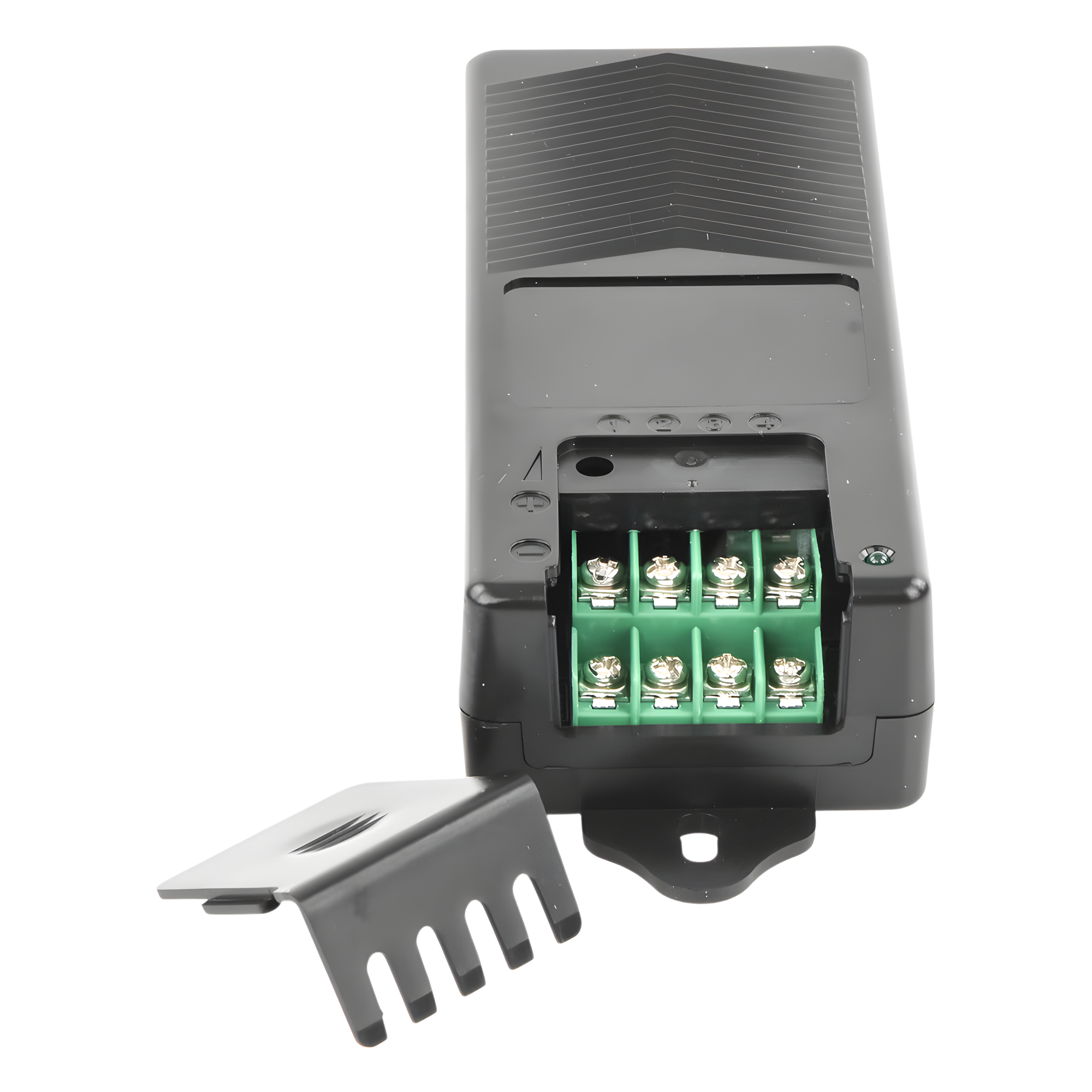 Fuente de Poder de 4 Salidas de 11 - 15 Vcc / 5 Amper / Voltaje de Entrada 110- 240 Vac / Fusible Termico PTC Integrado para Protección / Salida de Voltaje Inteligente hasta 3 Amper por Salida