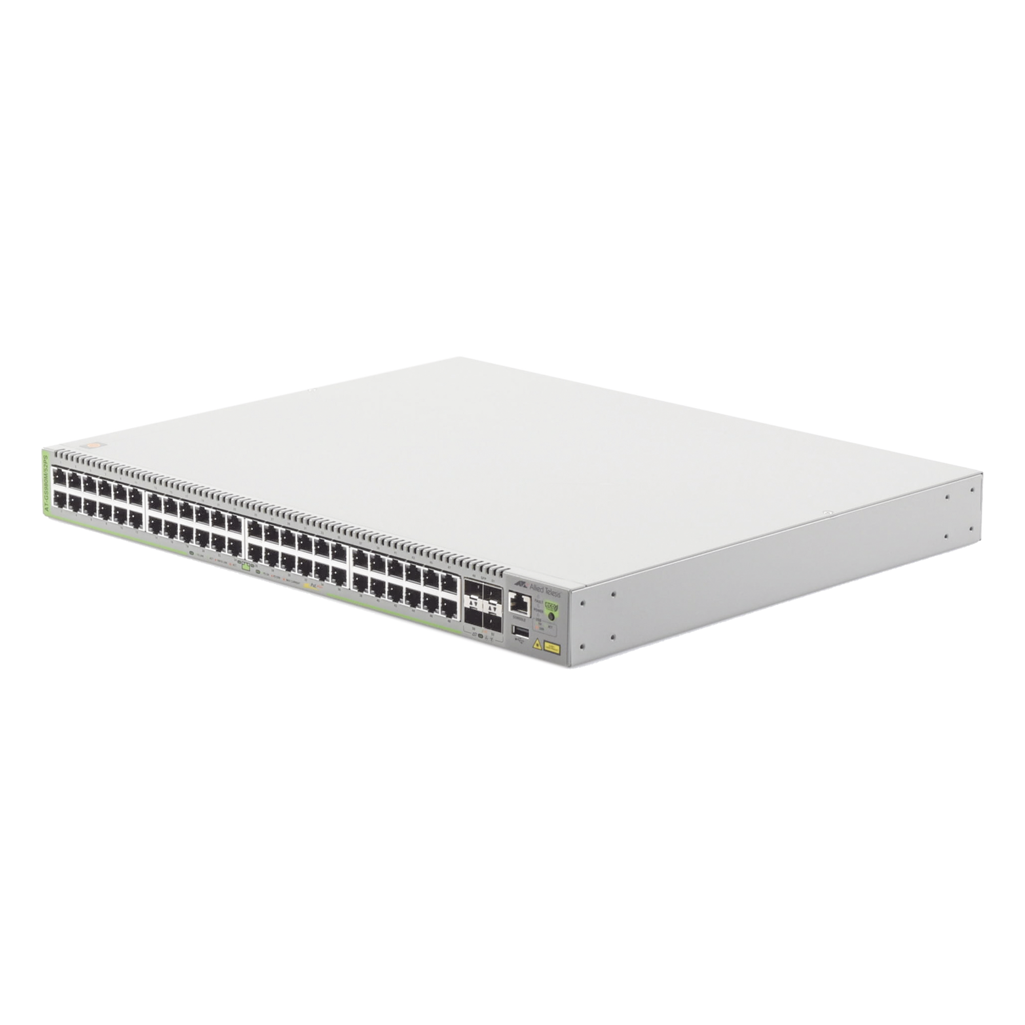Switch PoE+ Administrable Capa 3 / 48 Puertos Gigabit + 4 SFP / 740 W PoE+ / 104 Gbps / 77.4 Mpps
