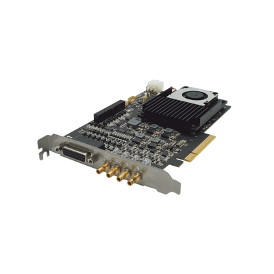 Frame Grabber CXP-6 / PCIe Gen2 x8 / PoCXP 13W por Canal / 4 Canales / 6.25 Gbps / 4 GB DDR3 / GenICam — HIKROBOT · SKU MV-GX1004