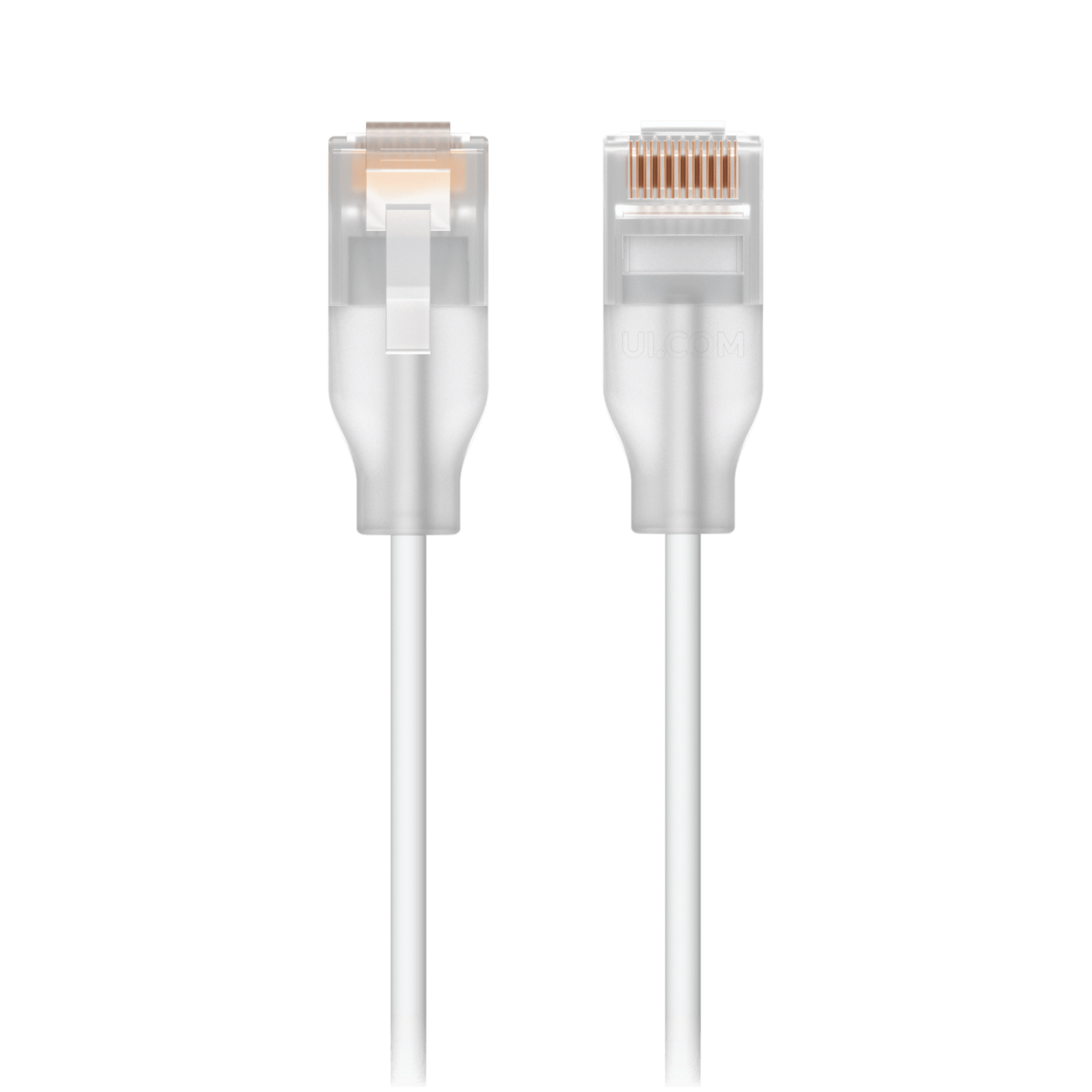 Patchcord UniFi Etherlighting? de 2 Metros (6.56 Pies), hasta 10G / Soporta hasta PoE+++ / Conector RJ45 Transparente para Mejores Efectos de Luz con Switches USW PRO MAX