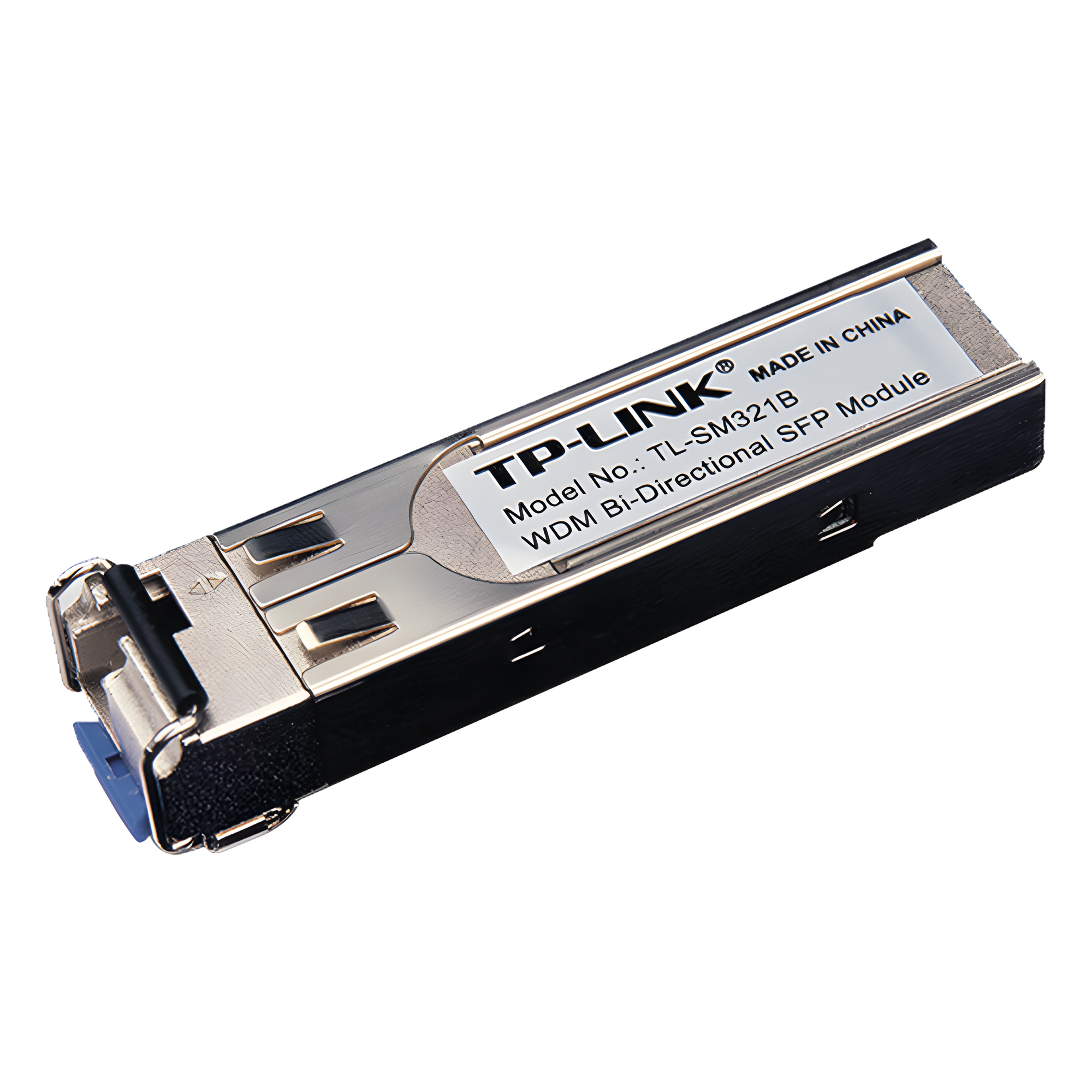 Transceptor mini-GBIC / SFP WDM Bi-Direccional / Monomodo 1GBase / Distancia 10 KM / Conector LC / (Necesita el modelo TL-SM321A para enlazar) — TP-LINK · SKU TL-SM321B