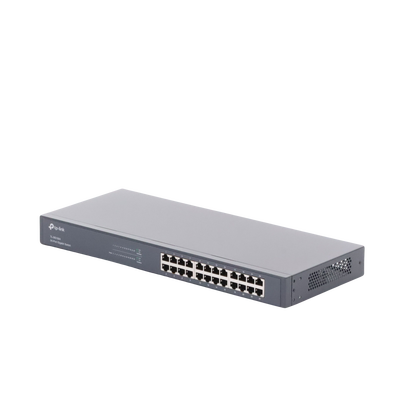 Switch Gigabit no administrable de 24 puertos 10/100/1000 Mbps 