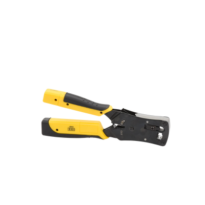 Pinza 3 en 1: Pelacables/ Terminado/ Probador para UTP. Enchufe Modular de Prueba para RJ45/RJ11/RJ22.