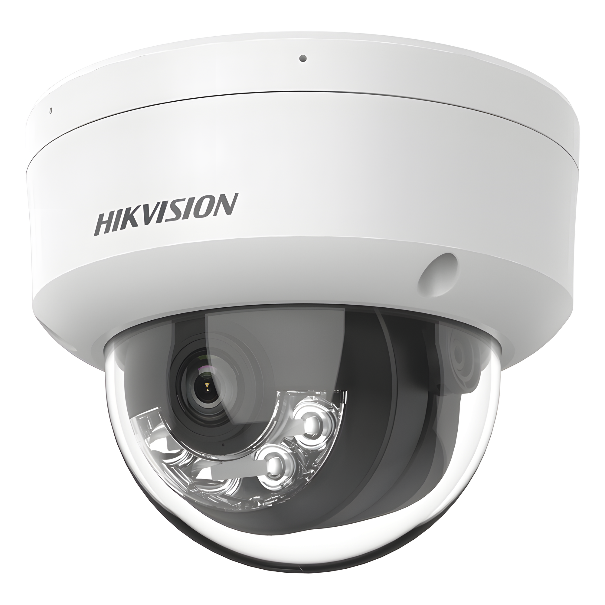 Cámara Domo IP / 8 Megapixel (4K) / Lente 2.8 mm / 113° / Dual Light 30 m (98.4 ft) / AcuSense Lite / IK08 / IP67 / PoE — HIKVISION · SKU DS-2CD1183G2-LIUF