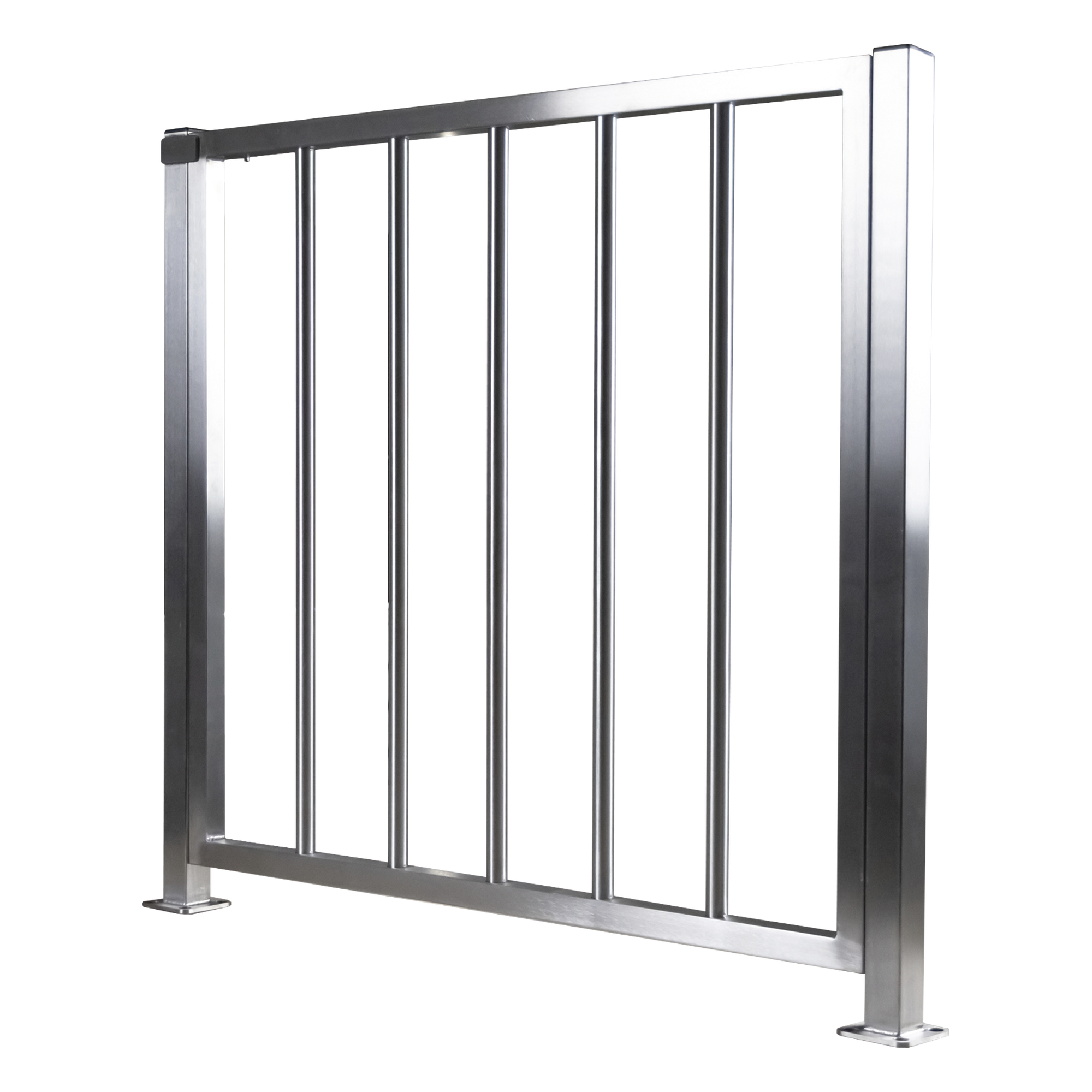 Puerta de Acero Inoxidable de Medio Cuerpo / Paso de 100 Centímetros de Ancho Ideal Para Dar Accesos que no Caben Por su Torniquete / Altura de 90 Centímetros — ACCESSPRO · SKU XD-100-MC