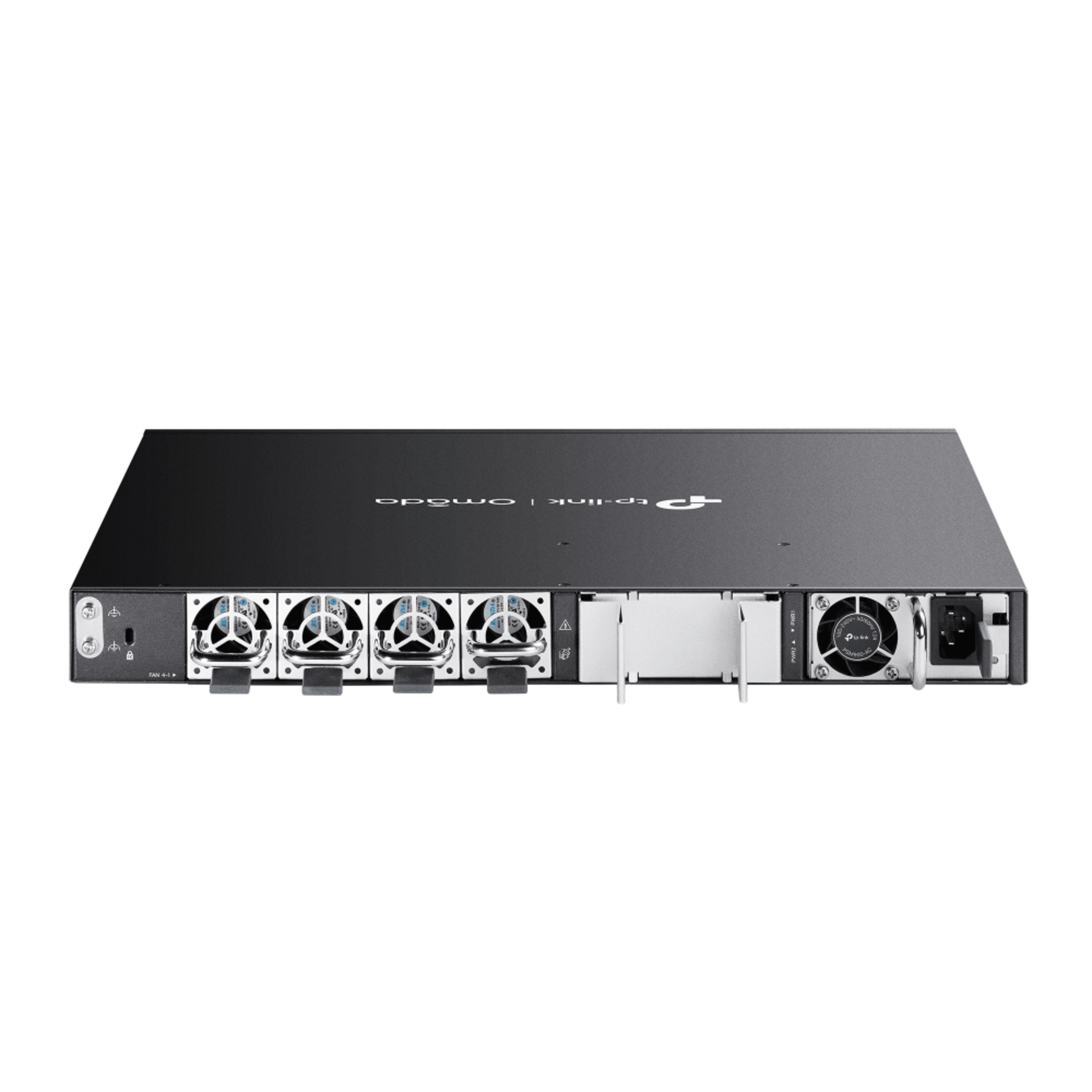 Switch Omada L3 SDN Administrable / 48 puertos Gigabit y 6 puertos SFP+ / Presupuesto PoE 1440 W / Funciones RIP, VRRP, Servidor DHCP / Administración centralizada OMADA / Fuente Redundante