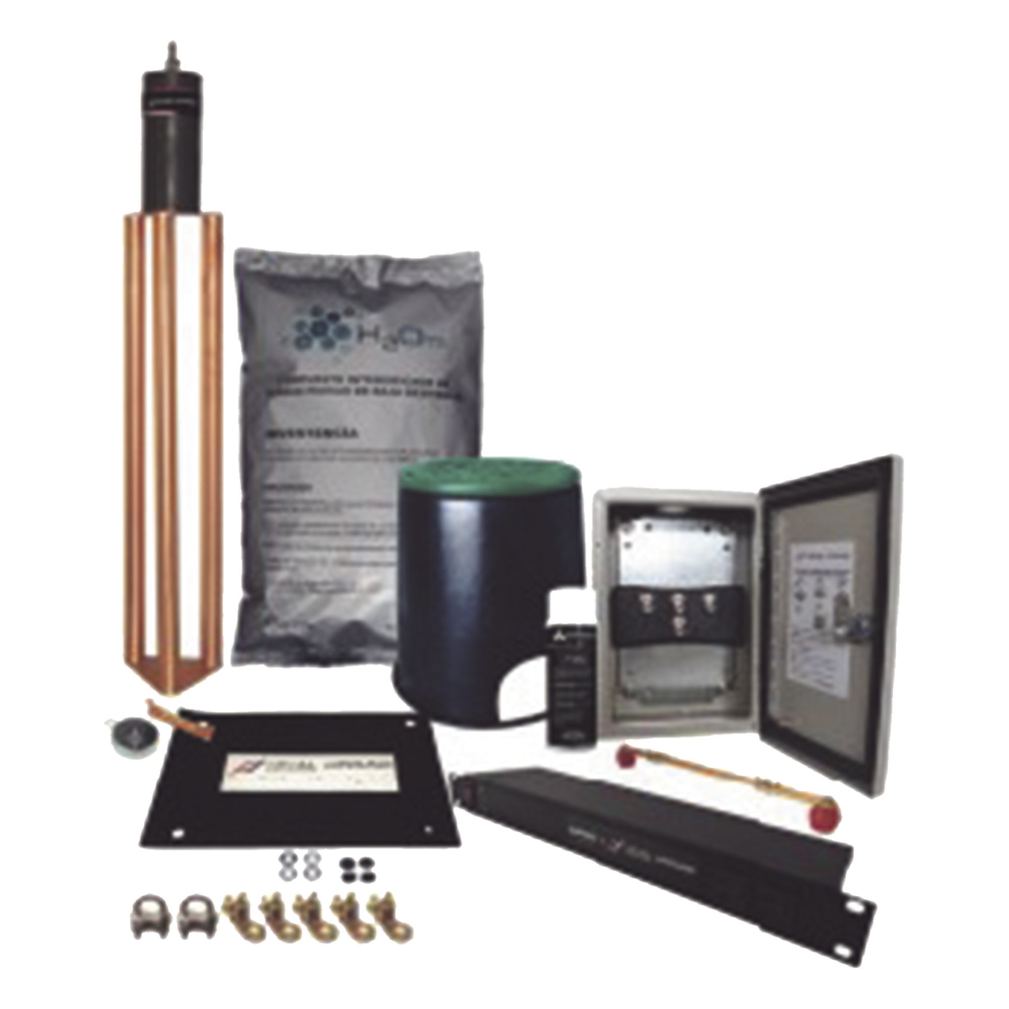 Kit de Tierra Física Recomendada para Cuartos de Telecomunicaciones (Data Center). — TOTAL GROUND · SKU KIT-MASTER-TG-SITEV2