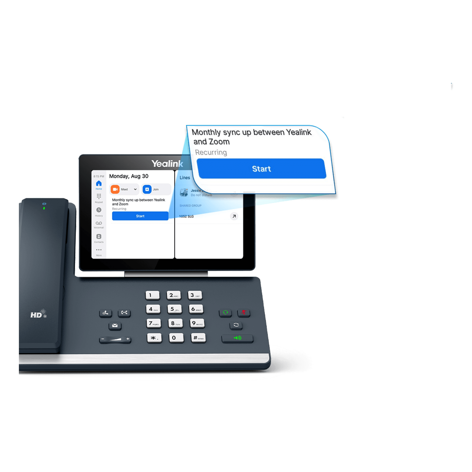Teléfono IP Inteligente / Pantalla Táctil 7