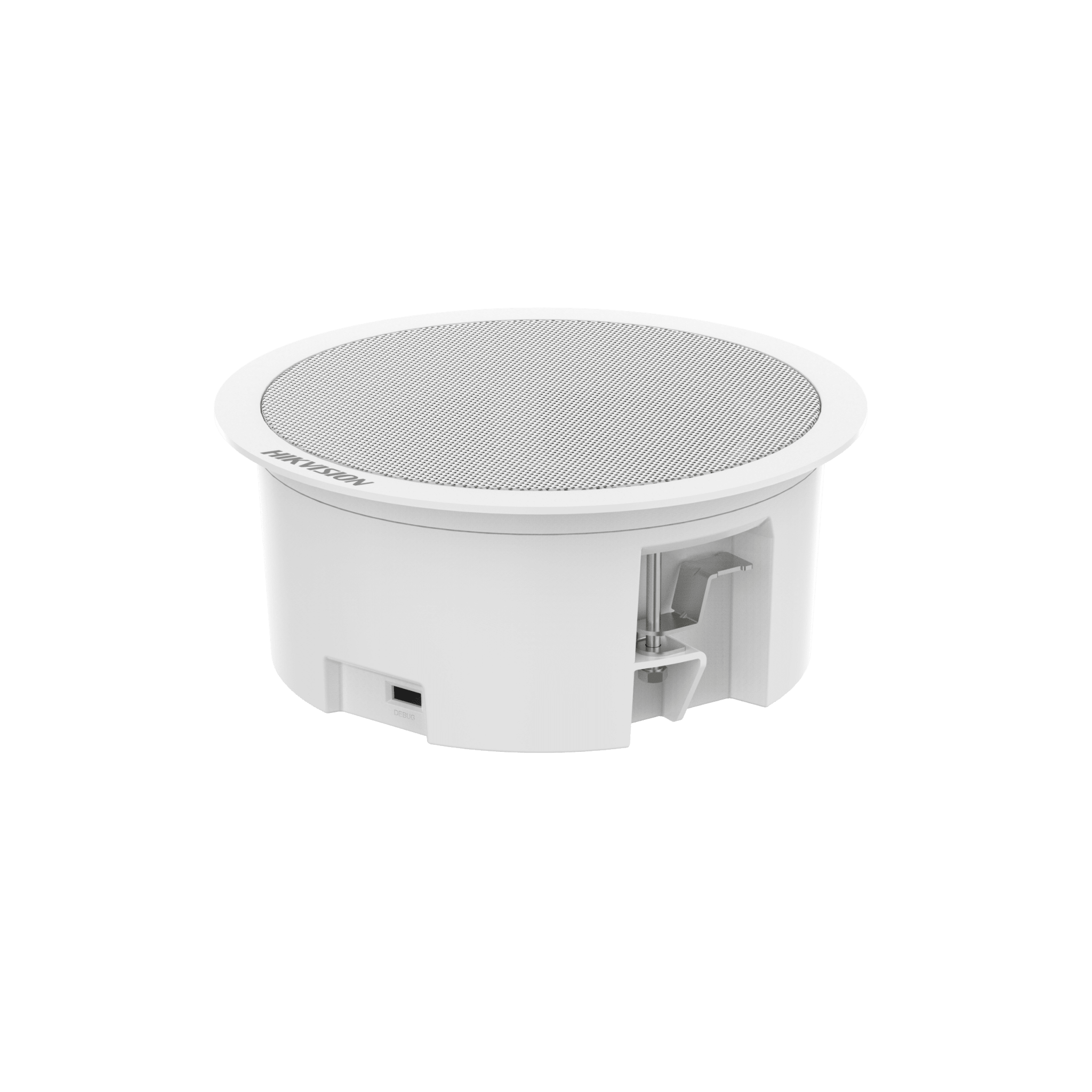 Bocina (Altavoz IP) Con Bluetooth | Montaje en Plafón | 3 Watts | PoE+ | Entrada de alarma | Soporta Bocinas secundarias | Voceo en tiempo real | Calendarización de audios | Síntesis de Voz (TTS)
