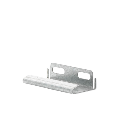 Placa salida a tubo automática para peralte de 66mm y 116mm, con acabado Electro Zinc