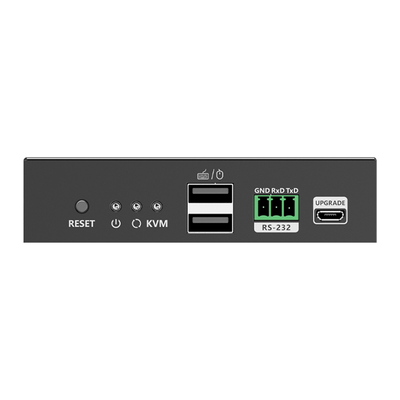 Receptor Compatible para Kit TT582-KVM |4K @60Hz | Cat 6, 6a y 7 | hasta 150 metros | Transmite el Video y Controla tu DVR vía USB a distancia
