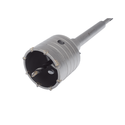 Broca Pasamuros SDS, Sacabocado para Concreto de 65mm con Extensión de 220mm 