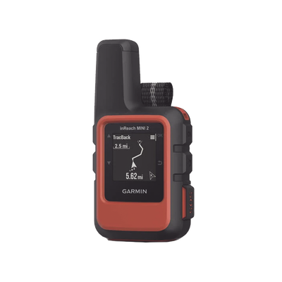 GPS portátil inReach® Mini 2 / Pantalla Monocroma Transflectiva 23 x 23 mm / Resolución 176 x 176 píxeles / Batería de Iones de Litio / Autonomía Hasta 14 Días / Resistencia al Agua IPX7 / Sensores GPS, Galile