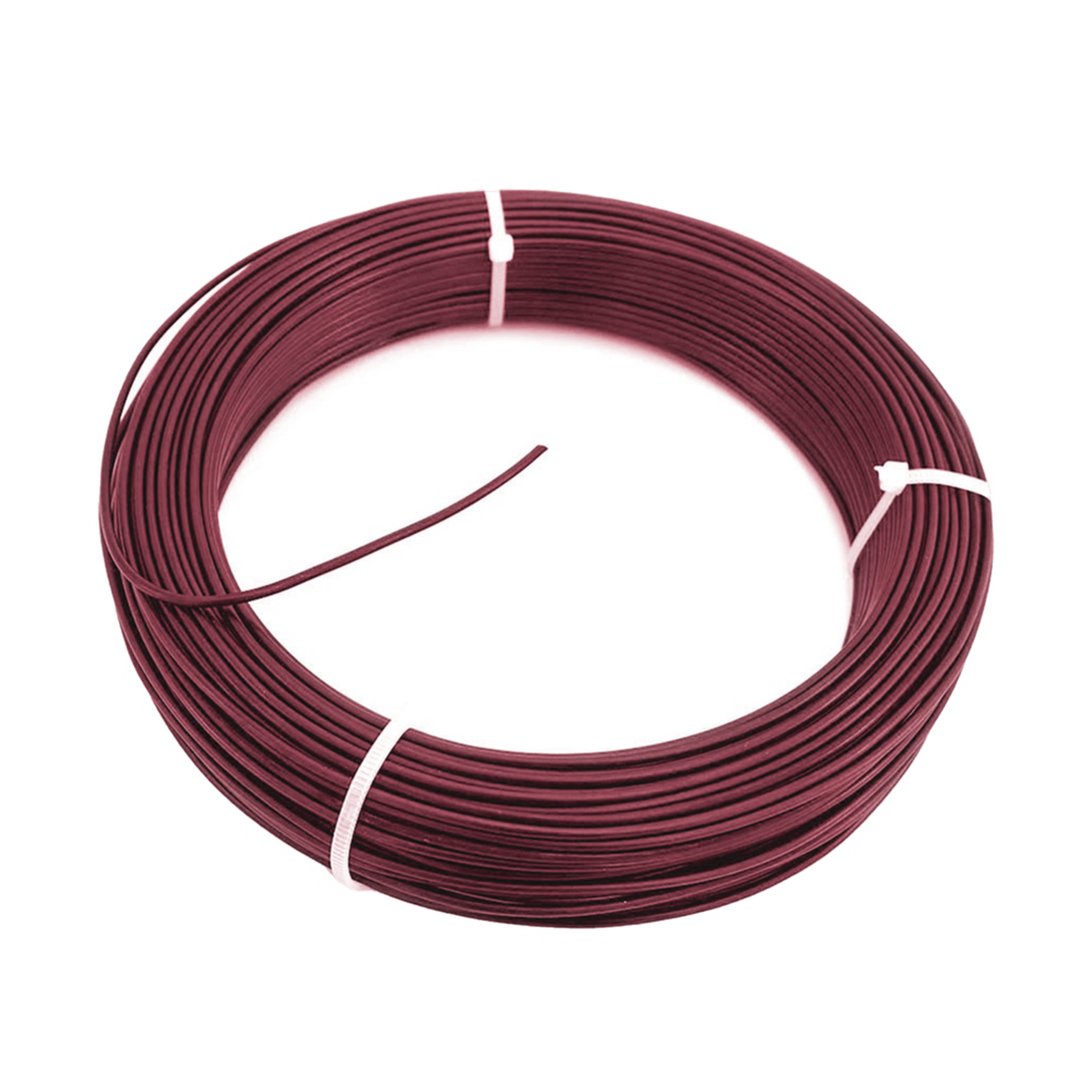 Cable Fotovoltaico Rojo/ Cobre Estañado / 4 mm² (12 AWG) / 2000V / Rollo de 25 m / / UL 4703 y TUV