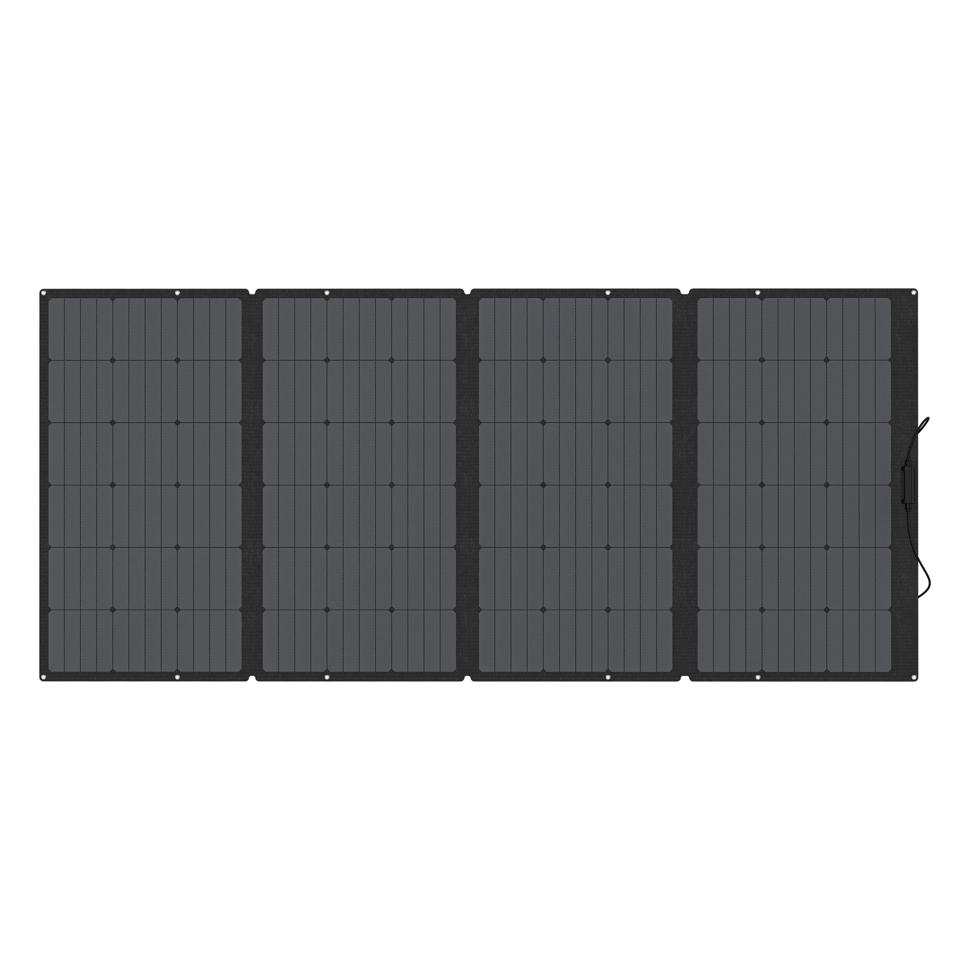 Módulo Solar Portátil y Flexible de 400W Recomendado para Estaciones Portátiles EcoFlow / Ajuste de Ángulo / Carga Eficiente / Conector XT60 — ECOFLOW · SKU EFFOLD400LW