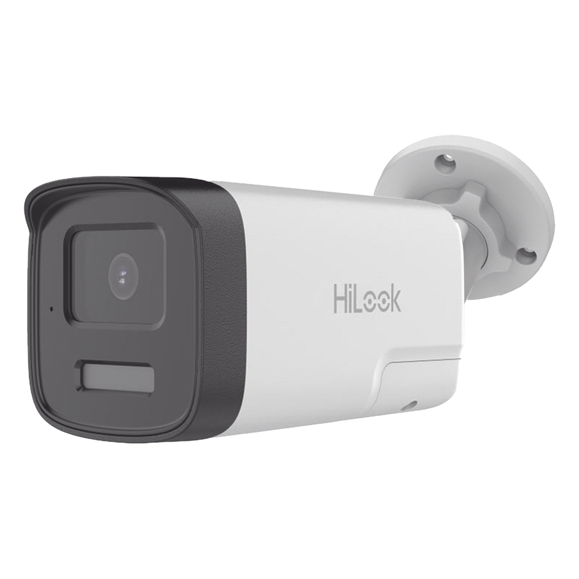 [Audio Bidireccional + Dual Light + ColorVu] Bala TURBOHD 2 Megapixel (1080p) / Lente 3.6 mm / 40 mts IR EXIR + 40 mts Luz Blanca / Micrófono y Bocina Integrado / Exterior IP67 / dWDR — HiLook by HIKVISION · SKU THC-B227-LTS