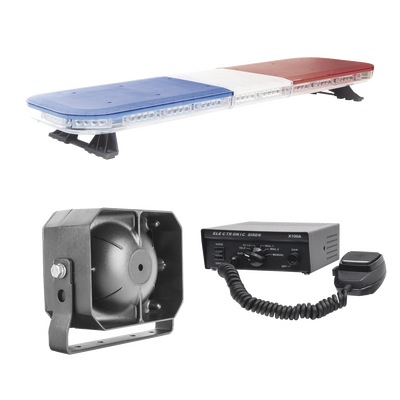 Kit básico para equipamiento de unidades de Seguridad Pública — EPCOM INDUSTRIAL SIGNALING · SKU X67RBKIT3