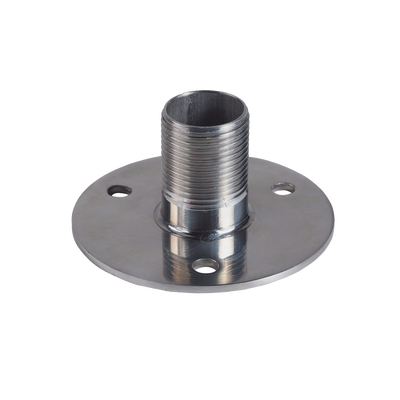 Montaje recto de 1" / Acero Inoxidable / Base con Brida