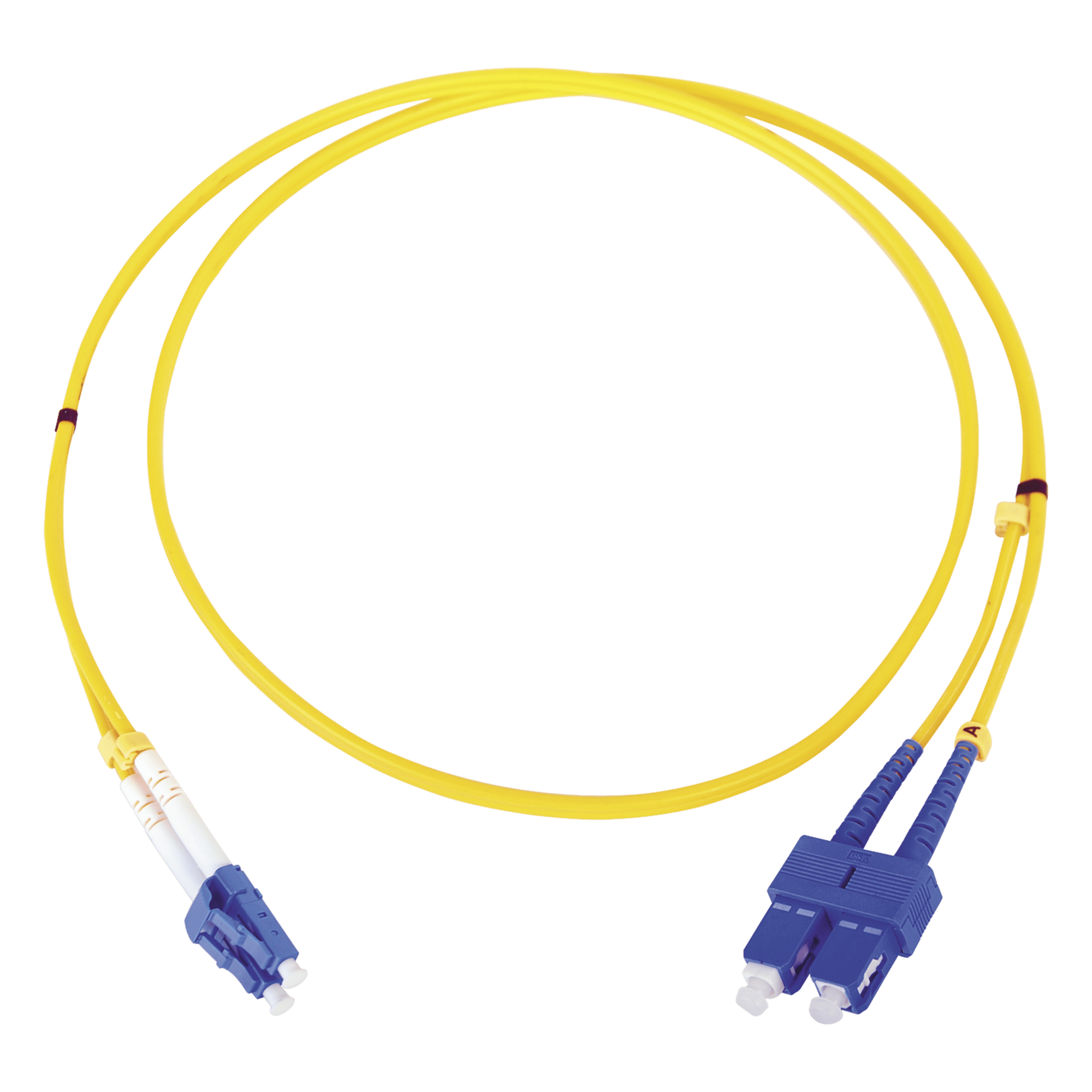 Jumper de Fibra Óptica Monomodo LC/SC Duplex de 1 Metro (3.28 Pies) — LINKEDPRO BY EPCOM · SKU LP-FO-6060B
