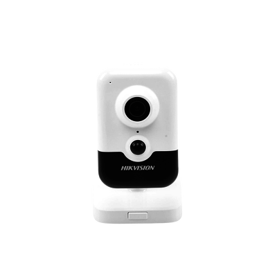 Cubo IP 4 Megapixel / Serie PRO / Lente 2.8 mm / 10 mts IR EXIR / PoE / Sensor PIR / H.265+ / Interior / Audio de Dos Vías / PoE / MicroSD / ONVIF / ACUSEEK