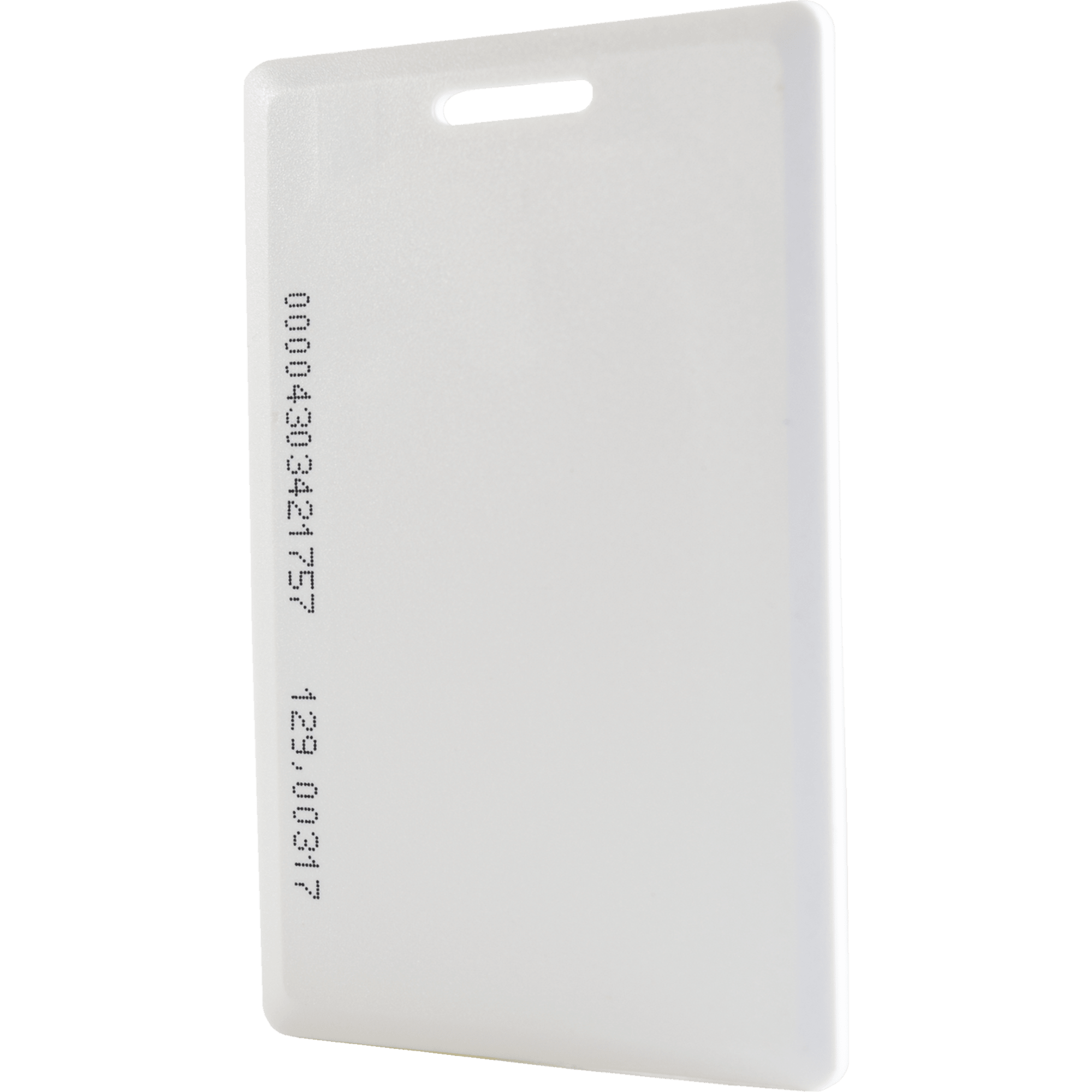 Tarjeta de proximidad estándar, perforada (gruesa), fabricada con el PVC más resistente de la industria — ROSSLARE SECURITY PRODUCTS · SKU ATR-14
