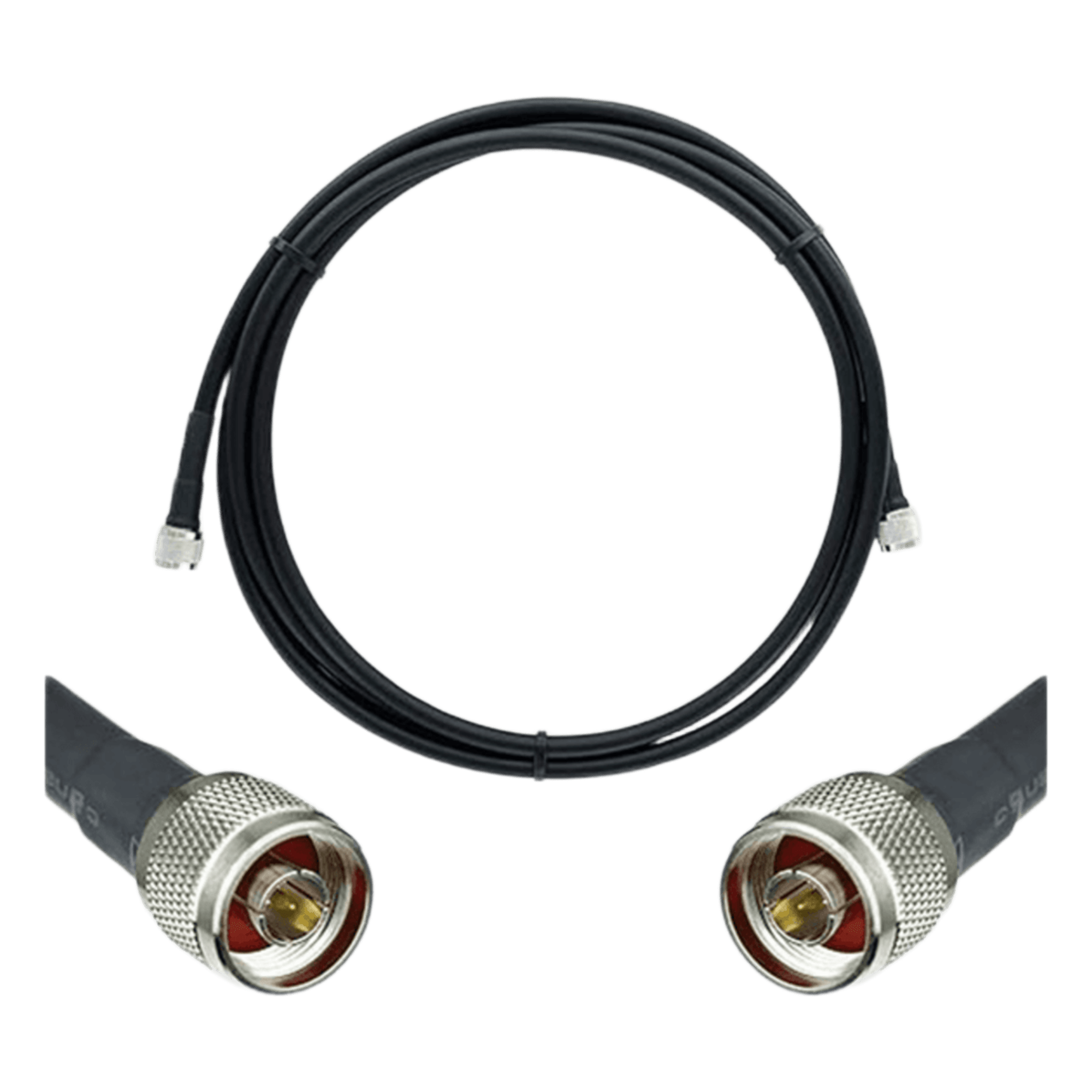 Jumper Coaxial / 50 Ohm / 9.14 m (30 pies) / N Macho-N Macho / Blindaje >90 dB / Wilson-400 Equivalente — WILSONPRO / WEBOOST · SKU 952-330