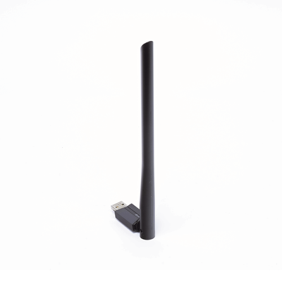 Adaptador USB inalámbrico doble banda AC 600 Mbps, antena de alta ganancia.