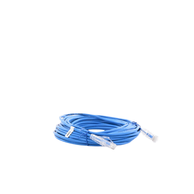 Cable de Parcheo Slim UTP Cat6A - 10 Metros (32.81 Pies) Azul, Diámetro Reducido (28 AWG)