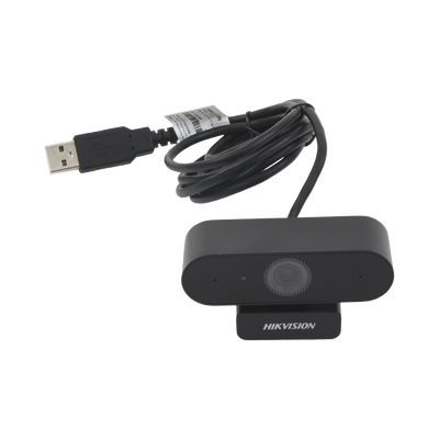 Cámara Web ALTA DEFINICIÓN (1080p) / Giro 360° / Gran Angular / Micrófono Integrado / Conector USB de 2 mts / Fácil de Instalar / Reducción de Ruido Inteligente