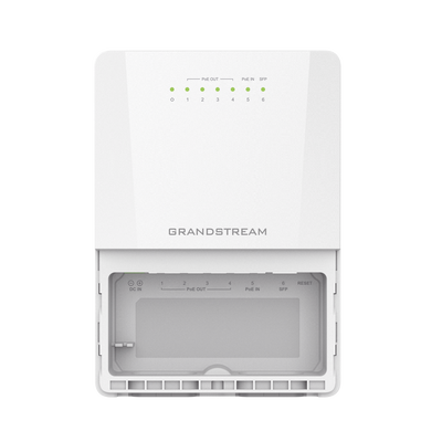 Switch PoE Lite administrable para exteriores de 6 puertos (5GE+1SFP) / Clasificación IP66 a prueba de polvo y agua 