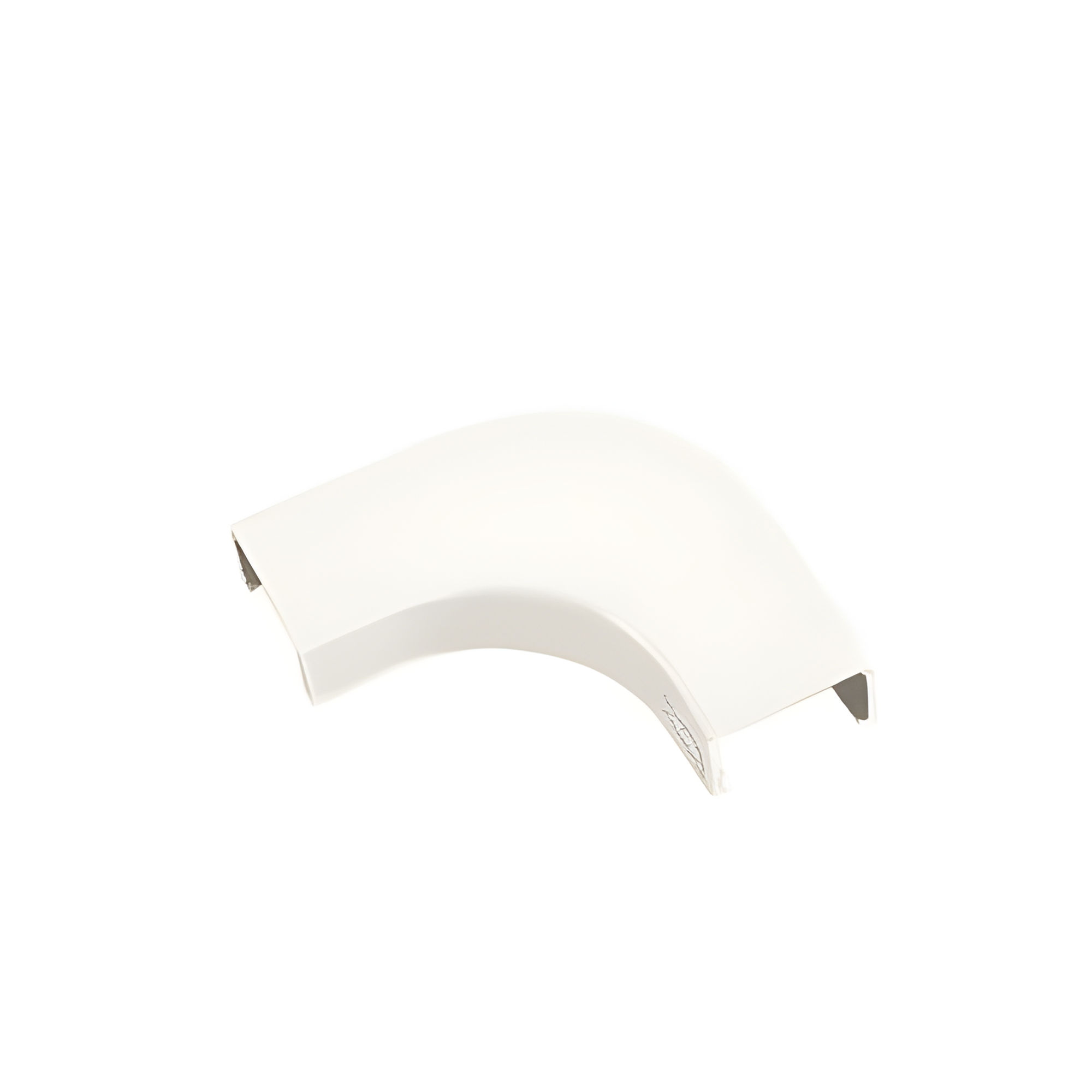 Curva de radio controlado, para uso con canaleta LD10, material ABS, Color Blanco — PANDUIT · SKU RAFC10WH-X