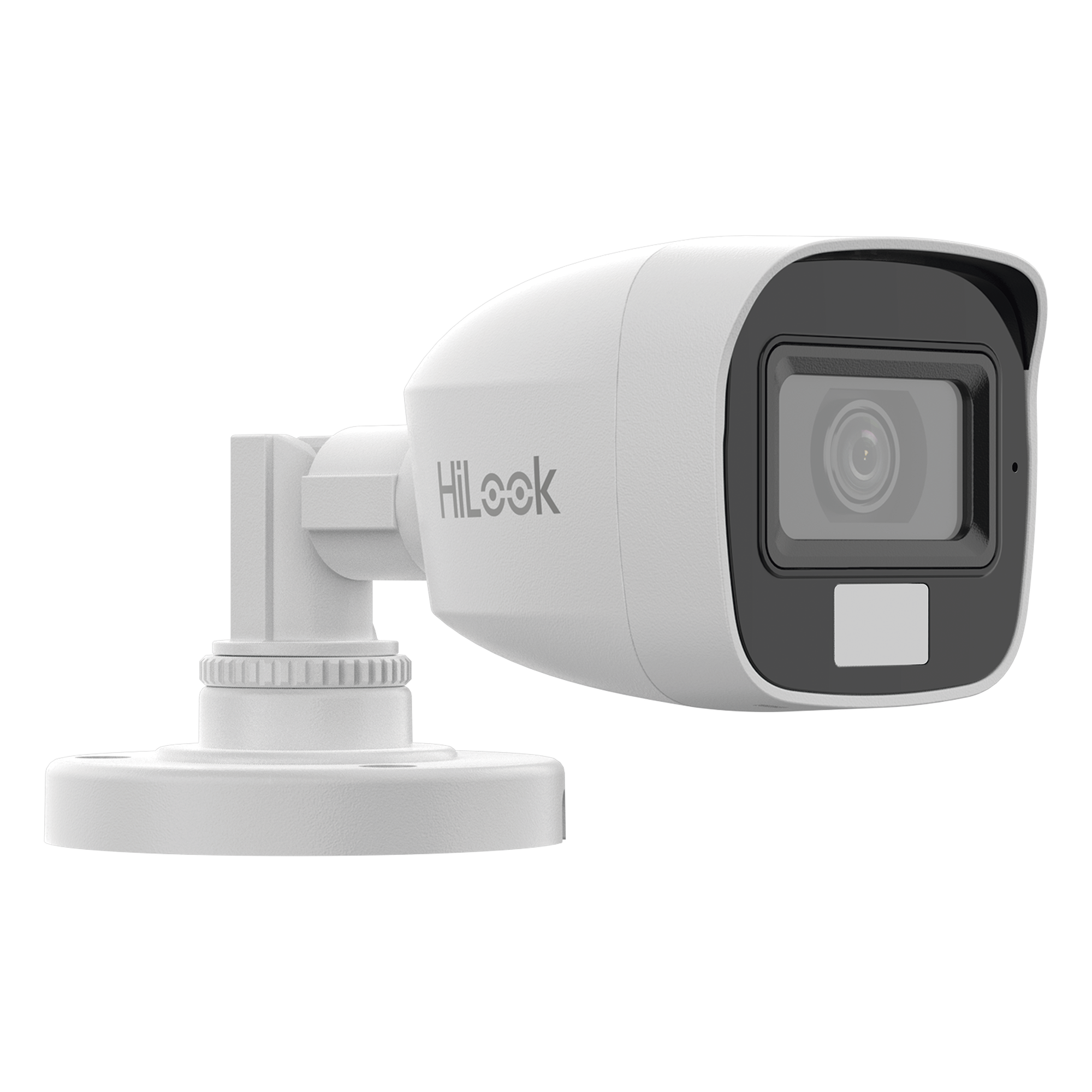 Cámara Bala TURBOHD / 3K Megapixel / Dual Light 20 m (65.6 ft) / Lente 2.8 mm / 105° de Visión / IP66 / Audio por Coaxitron / Multitecnología