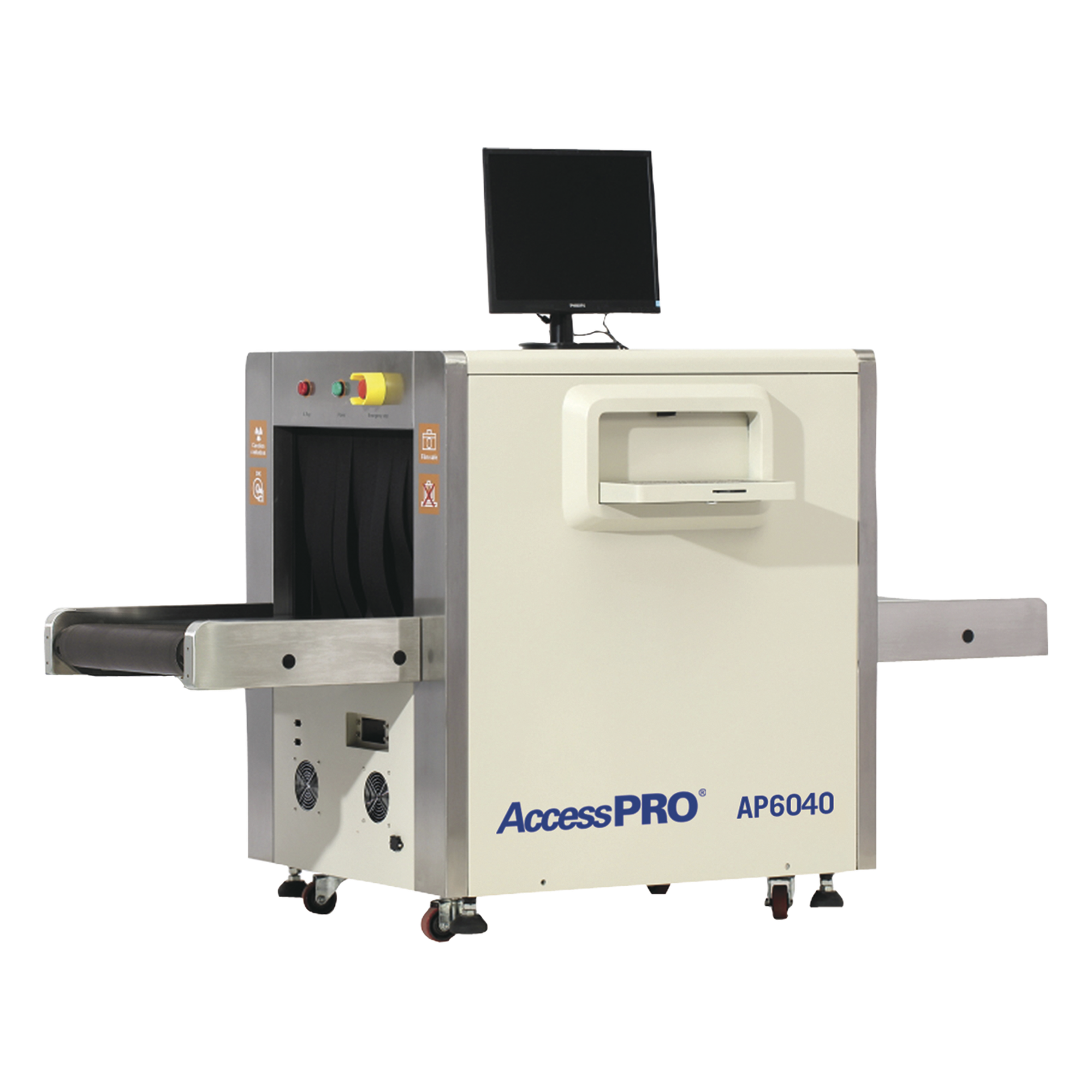 Sistema de inspección por Rayos X para equipaje de mano con túnel de 60 x 40 cms. Puesta en marcha y capacitación incluida — ACCESSPRO · SKU AP6040
