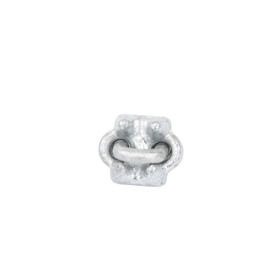 Nudo/ Perro/ Abrazadera Acero Forjado para Cable de 3/16" Galv. Inmersión en Caliente.