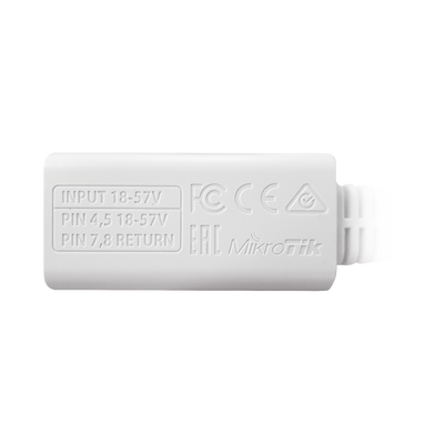 PoE Pasivo para Equipos Mikrotik 10/100/1000 Mbps