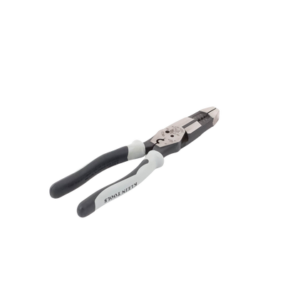 Pinza Híbrida con Ponchadora de 8". Pela Cable Sólido de 10-14 AWG y Cable Trenzado de 12-16 AWG