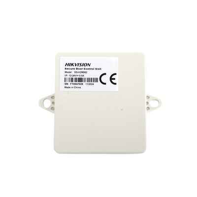 Módulo Seguro para Instalaciones SEGURAS en Controles de Acceso HIKVISION / Compatible con Biometricos Faciales Min Moe / Conexión RS-485 / Soporta Botón de Salida y Chapa