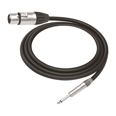 Cable de Audio | XLR 3 Polos Hembra a Plug 1/4 in mono | Conector Seetronic Serie M SCMF3 - MP2X | Longitud 5m