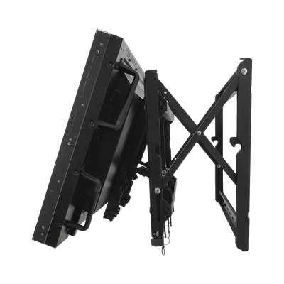 Soporte de pared para Video Wall LCD Full-Service / Para Pantallas 40"-65" / Patrón VESA 200x200 hasta 700x400 mm / Capacidad de Carga 56.8 kg Max. / Mecanismo de Acceso