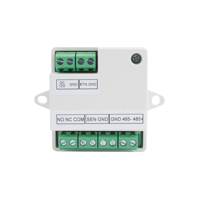 Módulo Seguro para Instalaciones SEGURAS en Controles de Acceso HIKVISION / Compatible con Biometricos Faciales Min Moe / Conexión RS-485 / Soporta Botón de Salida y Chapa