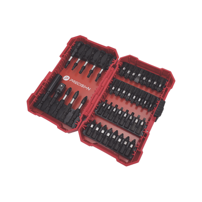 Juego de 42 Puntas para Taladro + Estuche (Entrada Hex. 1/4")