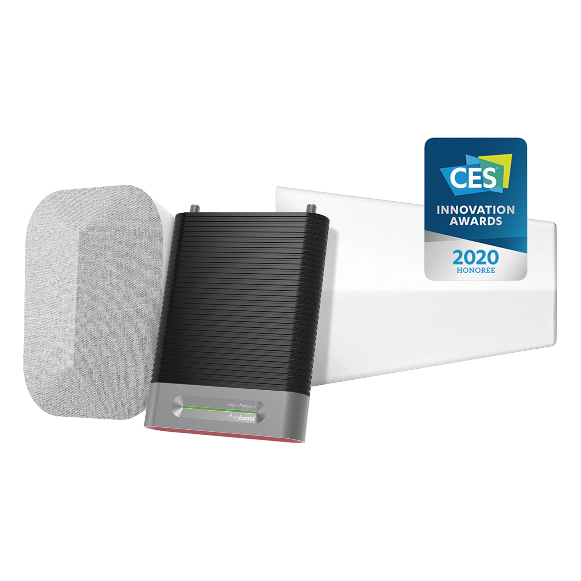 KIT Amplificador de Señal Celular, HOME COMPLETE | Mejora la Señal Celular de todos los Operadores | Cubre áreas en interior de hasta 1200 m² con 4 antenas — WILSONPRO / WEBOOST · SKU 530-145