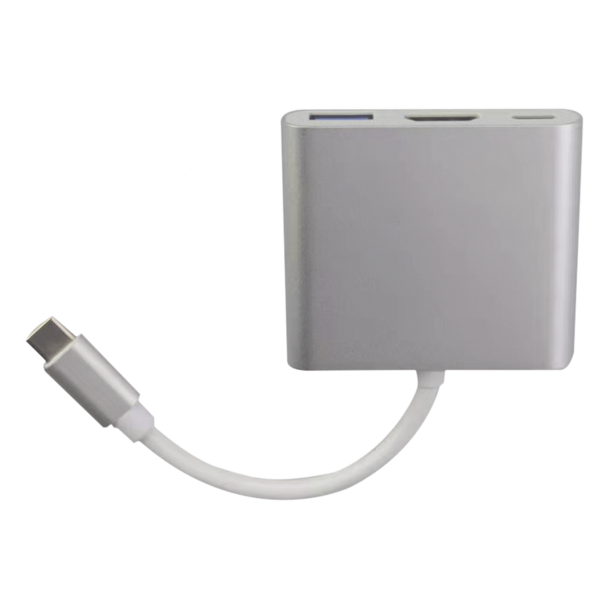 Adaptador Multipuerto USB-C 3.1 A HDMI 4K / USB 3.0 / USB – C / Alta Velocidad de Transmisión de Datos / Admite Carga Rápida (PD) en el Puerto USB – C
