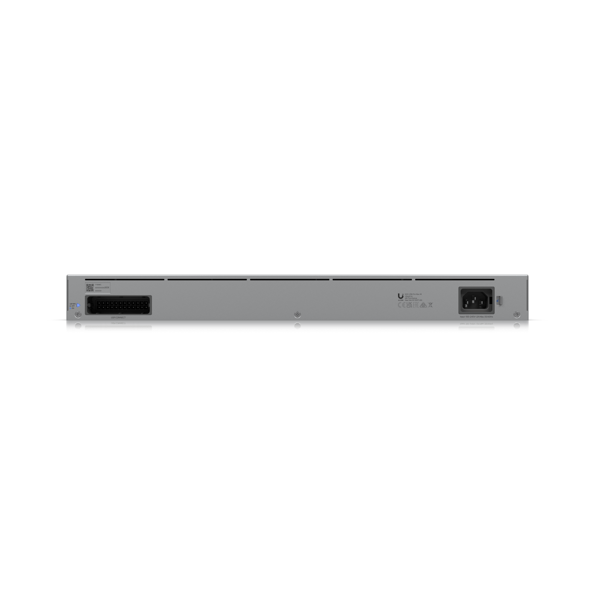 UniFi Switch Pro Max 48 – Switch Capa 3 con 48 Puertos (16 × 2.5 GbE y 32 × 1 GbE), 4 Puertos SFP+ 10G y Pantalla Informativa Integrada