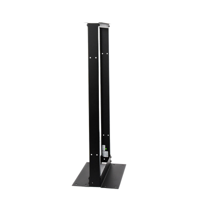 Rack de 2 Postes, Estándar 19", 24 Unidades, Fabricado en Acero, Base "L" para Anclar a Piso.