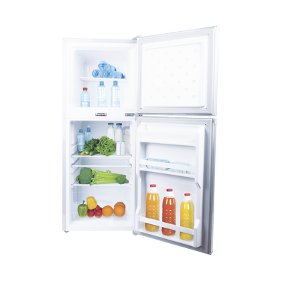 Refrigerador Combinado Solar de 105L (3.7 ft3) - 12/24V, Solución Todo en uno para Aplicaciones Aisladas y Eficiencia Energética.