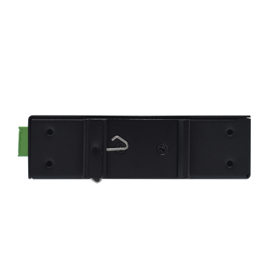 Inyector PoE Industrial / DC entrada 12-57V / PoE salida de Hasta 90W / Carcasa de Metal / Riel DIN / Aplicaciones CCTV